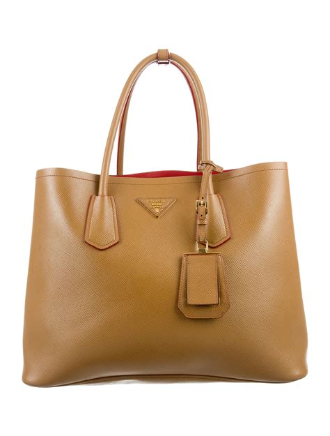 Prada Medium Saffiano Leather Tote Ba